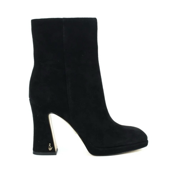 Sam Edelman Shoes - Sam Edelman Jaye Black Suede Heeled Booties